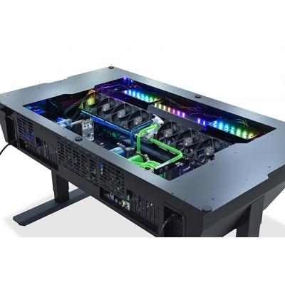 Корпус Lian Li DK05-FX EU Black Gaming desk (G99.DK05FX.02EU) фото №4