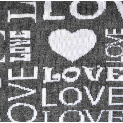 Плед Прованс Big Love Графітовий 90х130 см (17339) фото №3