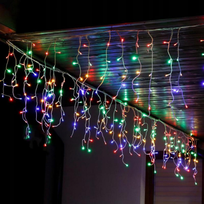 Гирлянда Colorway Бахрома 3мx0.6м 100Led IP20 цветная (CW-GF-100L36VMC) фото №4