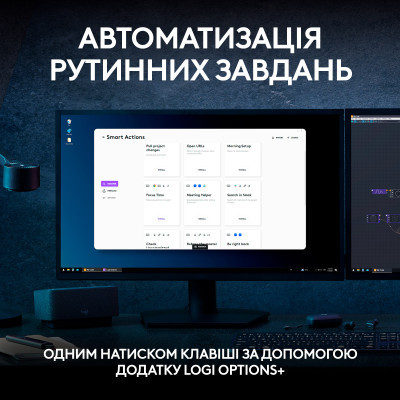 Клавиатура Logitech MX Keys S Wireless UA Pale Grey (920-011588) фото №3
