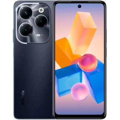 Смартфон Infinix Hot 40 Pro 12/256Gb NFC Starlit Black (4894947018978)