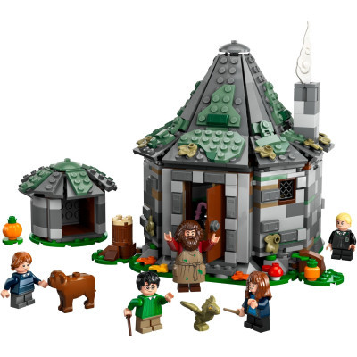 Конструктор Lego Harry Potter Хатинка Геґріда: Несподівані гості 896 деталей (76428) фото №2