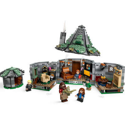 Конструктор Lego Harry Potter Хатинка Геґріда: Несподівані гості 896 деталей (76428) фото №3