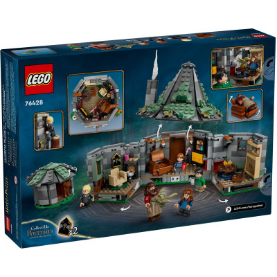 Конструктор Lego Harry Potter Хатинка Геґріда: Несподівані гості 896 деталей (76428) фото №9