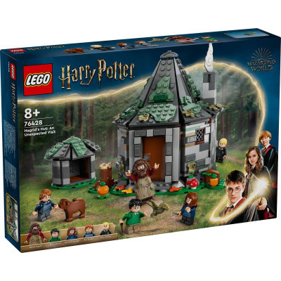 Конструктор Lego Harry Potter Хатинка Геґріда: Несподівані гості 896 деталей (76428)