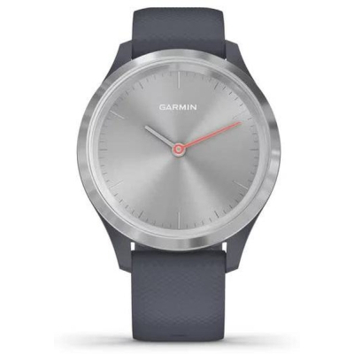 Smart годинник Garmin vivomove 3S, Silver, Granite Blue, Silicone, (010-02238-00) фото №2