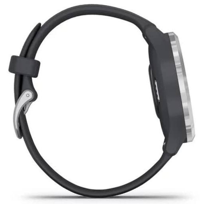 Smart годинник Garmin vivomove 3S, Silver, Granite Blue, Silicone, (010-02238-00) фото №5