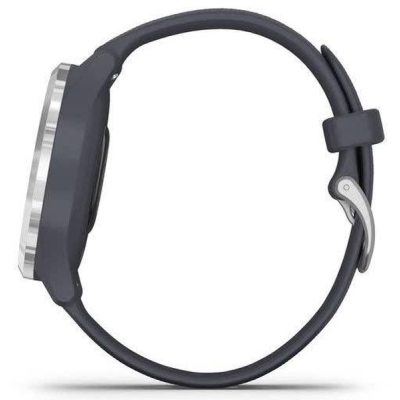 Smart годинник Garmin vivomove 3S, Silver, Granite Blue, Silicone, (010-02238-00) фото №8