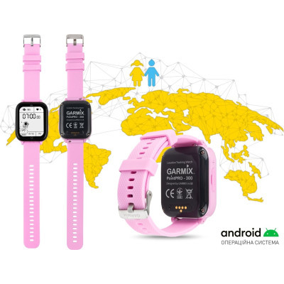 Смарт-годинник GARMIX PointPRO-300 4G/GPS/WIFI/VIDEO CALL PURPLE фото №2
