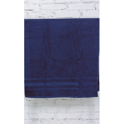 Рушник MirSon банний №5003 SoftNess Darkblue 50x90 см (2200003181852) фото №2