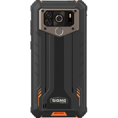 Смартфон Sigma X-treme PQ55 black-orange фото №3