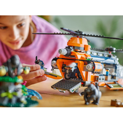 Конструктор Lego City Вертоліт у базовому таборі для дослідження джунглів (60437) фото №10