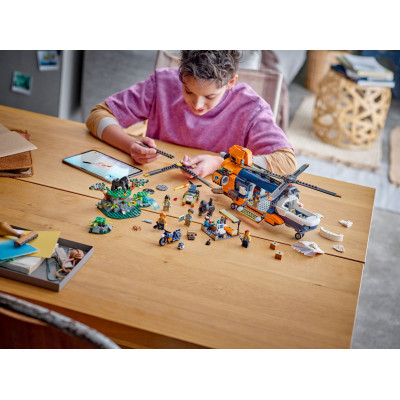 Конструктор Lego City Вертоліт у базовому таборі для дослідження джунглів (60437) фото №11