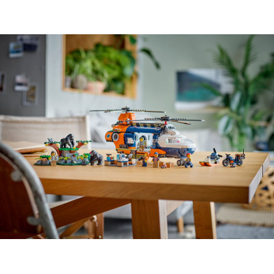 Конструктор Lego City Вертоліт у базовому таборі для дослідження джунглів (60437) фото №12