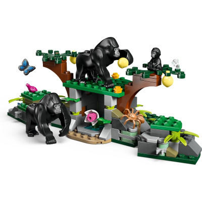 Конструктор Lego City Вертоліт у базовому таборі для дослідження джунглів (60437) фото №5