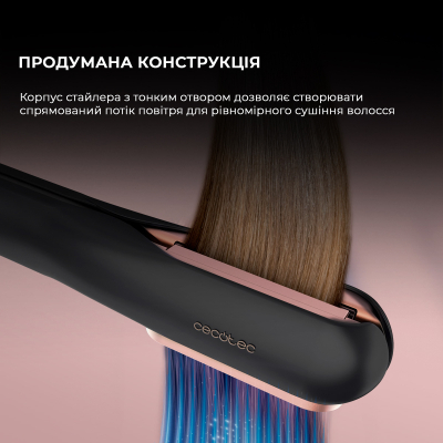 Стайлер для волосся Cecotec RitualCare Air Lisse 2in1 Black (A01_EU01_100158) фото №3