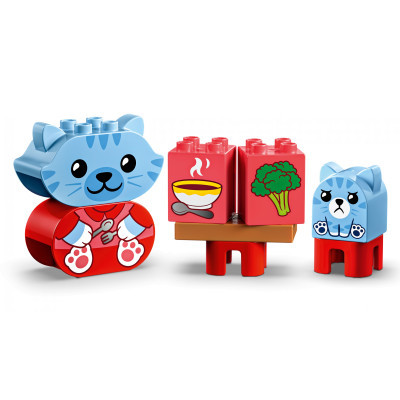 Конструктор Lego DUPLO My First Повсякденні процедури: Час вечері й сну 28 деталей (10414) фото №4