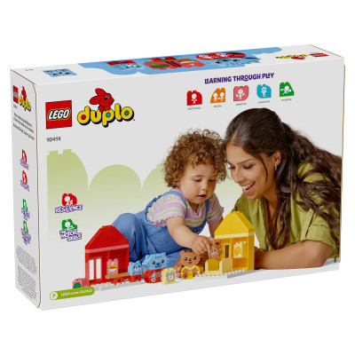 Конструктор Lego DUPLO My First Повсякденні процедури: Час вечері й сну 28 деталей (10414) фото №5