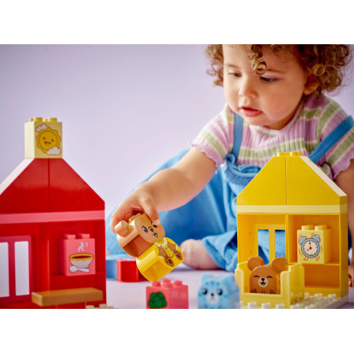 Конструктор Lego DUPLO My First Повсякденні процедури: Час вечері й сну 28 деталей (10414) фото №6