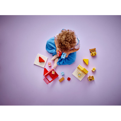 Конструктор Lego DUPLO My First Повсякденні процедури: Час вечері й сну 28 деталей (10414) фото №7