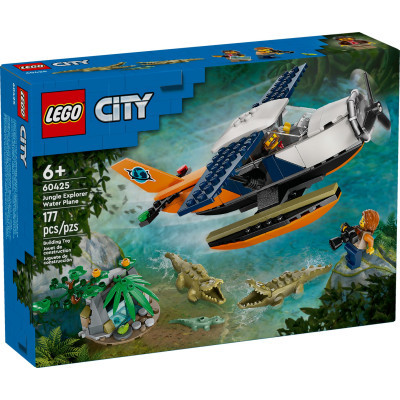 Конструктор Lego City Водний літак для дослідження джунглів (60425)
