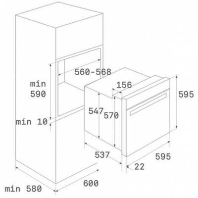 Духовой шкаф TEKA HLB 840 (WH) фото №2
