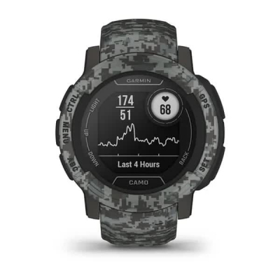 Smart годинник Garmin Instinct 2, Camo Edition, Graphite Camo, GPS (010-02626-03) фото №2