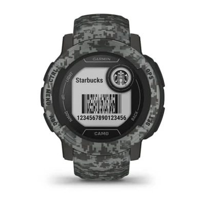Smart годинник Garmin Instinct 2, Camo Edition, Graphite Camo, GPS (010-02626-03) фото №4