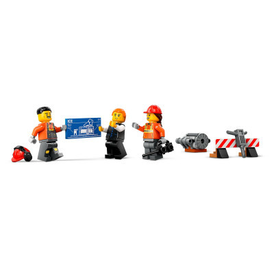Конструктор Lego City Жовтий будівельний екскаватор (60420) фото №6