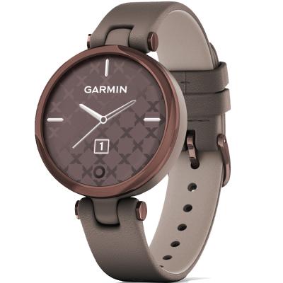 Smart часы Garmin Lily, DarkBronze, Paloma, Leather (010-02384-B0)