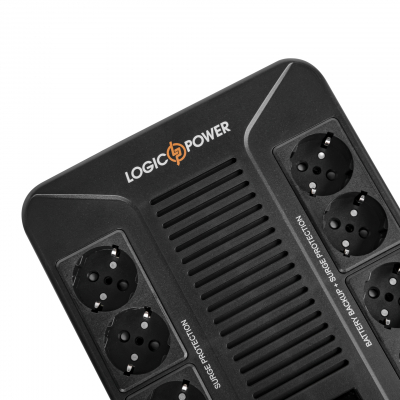 Джерело безперебійного живлення LogicPower LP-UL800VA-8PS (16161) фото №2