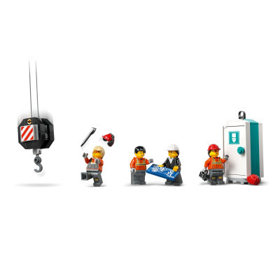 Конструктор Lego City Жовтий пересувний будівельний кран (60409) фото №7