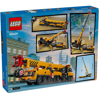 Конструктор Lego City Жовтий пересувний будівельний кран (60409) фото №9