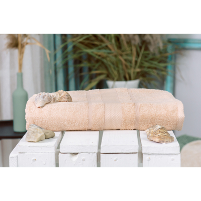 Рушник MirSon банний №5005 SoftNess Ivory 40x70 см (2200003181555)