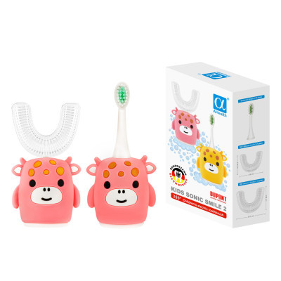 Зубна щітка AHealth KIDS SONIC SMILE 2 Pink (AHkss2p)