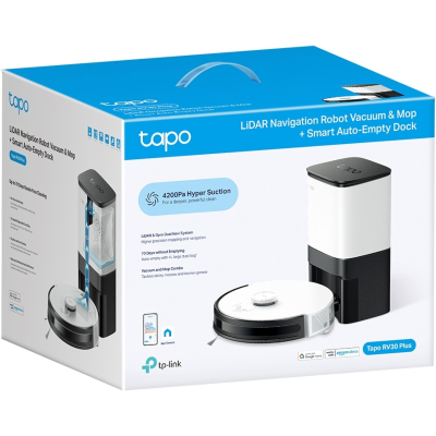 Пилосос безмішковий TP-Link Tapo RV30 Plus фото №12