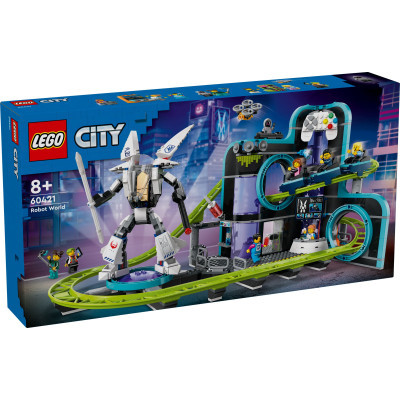 Конструктор Lego City Парк розваг Світ роботів (60421)