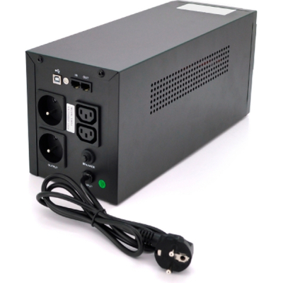 Источник бесперебойного питания Qoltec  QLT1500 (900W) (QLT1500-53955) фото №3