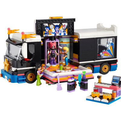 Конструктор Lego Friends Автобус для музичного туру попзірки 845 деталей (42619) фото №2