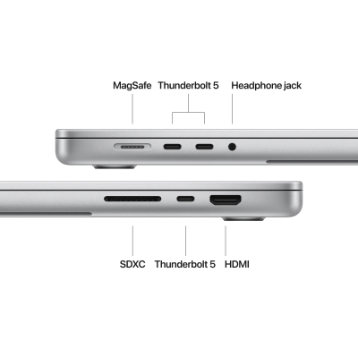 Ноутбук Apple MacBook Pro 16 A3186 M4 Max Silver (MX2W3UA/A) фото №3