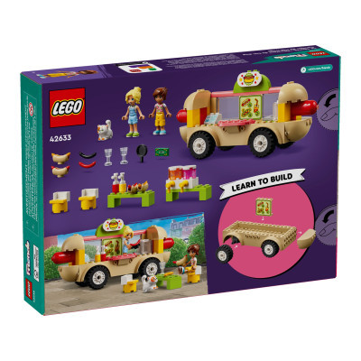 Конструктор Lego Friends Вантажівка із гот-доґами 100 деталей (42633) фото №6
