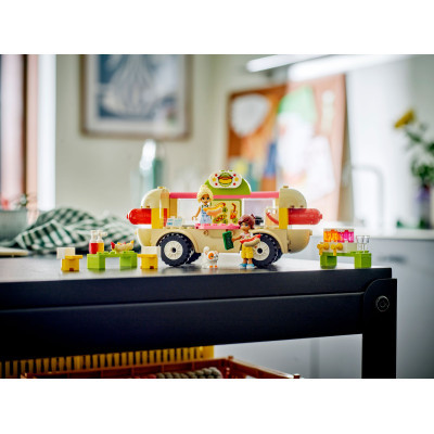 Конструктор Lego Friends Вантажівка із гот-доґами 100 деталей (42633) фото №9