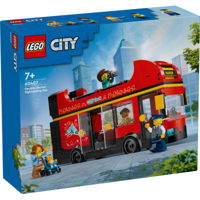 Конструктор Lego City Червоний двоповерховий екскурсійний автобус (60407)