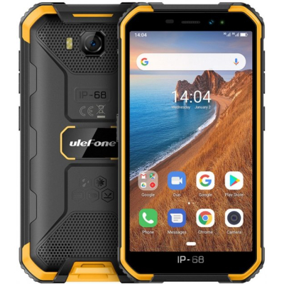 Смартфон Ulefone Armor X6 Pro 4/32Gb Black-Orange (6937748734734)